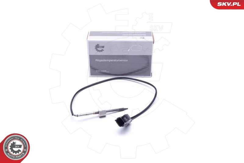 Sensor, exhaust gas temperature